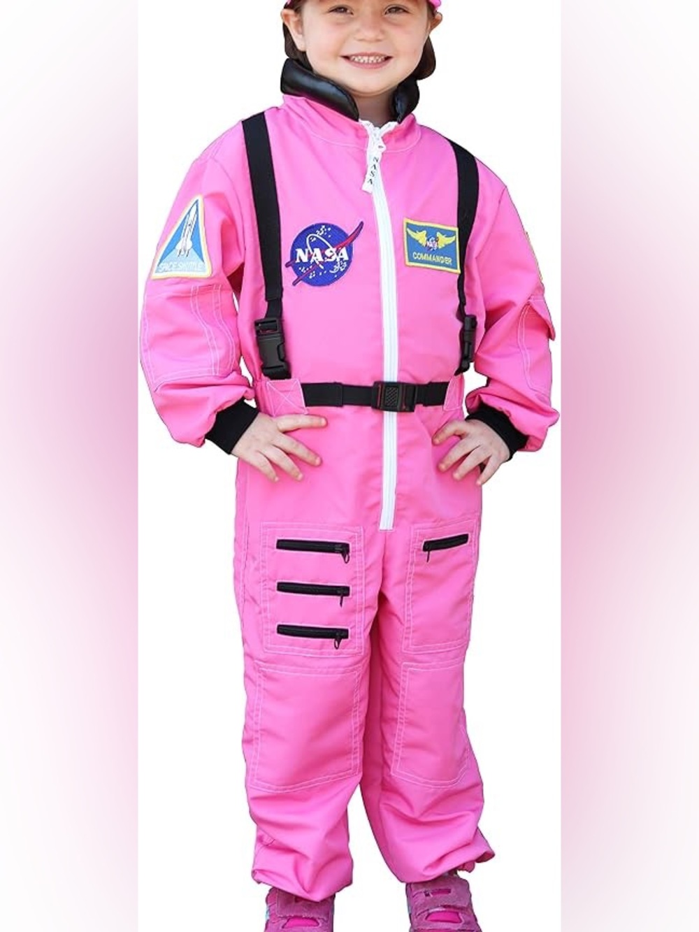 Astronaut NASA costume Aeromax Get Real Gear Dress Up Kids Jumpsuit toddler girl